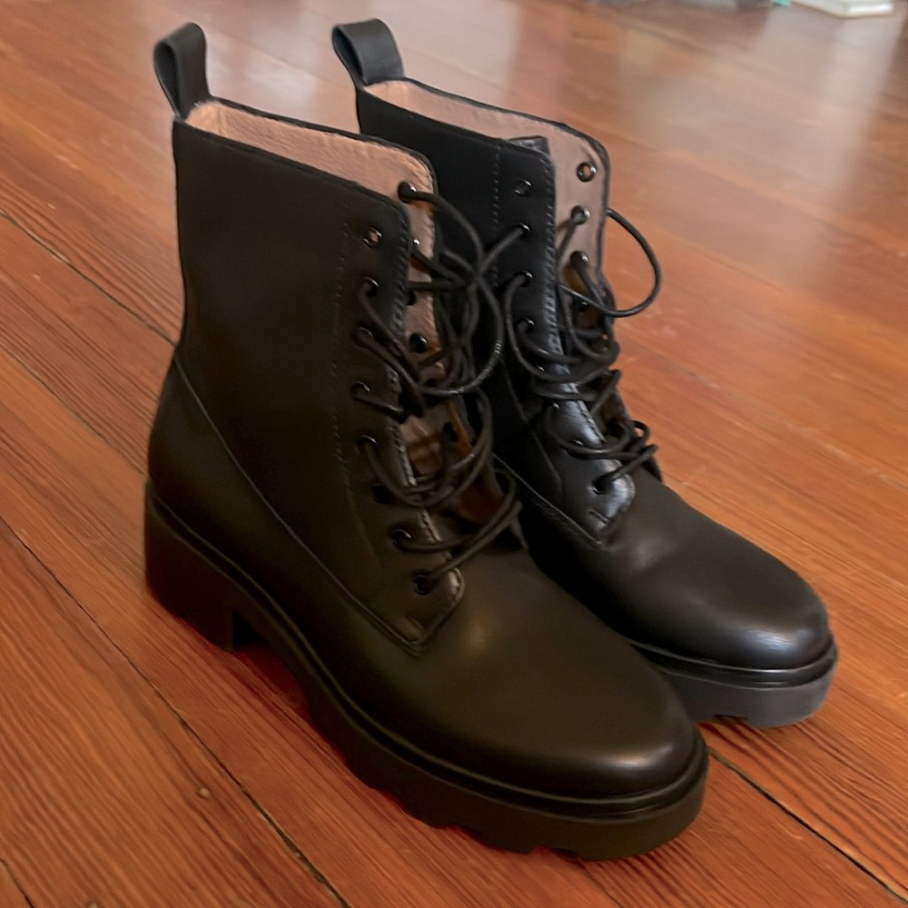 Madewell Shelton Lace-Up Boots